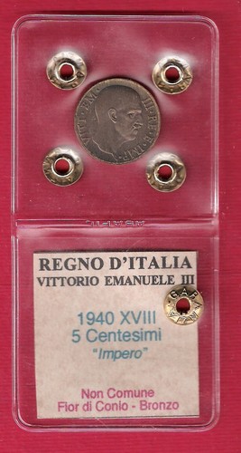 Centesimi 1940 impero fdc - 5,