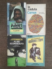 LOTTO ROMANZI DI JOHN STEINBECK/ALBERT CAMUS (QUATTRO VOLUMI)