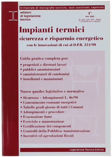 Impianti termici sicurezza - impianti,