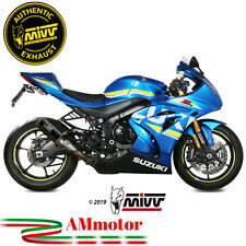 Mivv Suzuki Gsx-R 1000 2019 Terminale Di Scarico Per Moto Marmitta Mk3 Carbonio