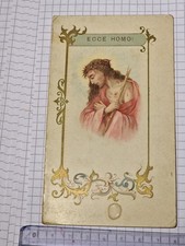 Santino Holy Card Gesù Hecce