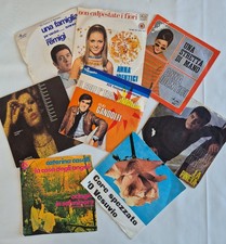 Lotto N. 7 Dischi in vinile 45