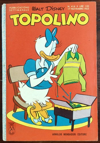 Topolino libretto 416 ottimo - topolino,