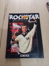 Rockstar N 10 1981 Con Poster Tom Petty  / Phil Collins Genesis