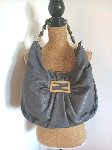 Borsa mano fendi - a, grigia