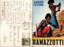 PUBBLICITA' AMARO FELSINA RAMAZZOTTI-AUTORE BOCCASILE-D15-145