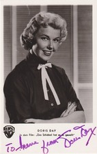 DORIS DAY autografo originale
