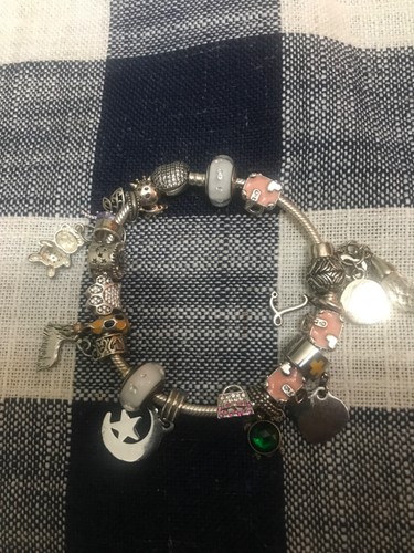 Bracciale pandora argento - argento, 925