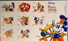 ITALIA 2018 FOGLIETTO "90 ANNI