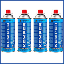 4 Bomboletta cartuccia ricarica Gas butano fornello da campeggio 227gr kemper