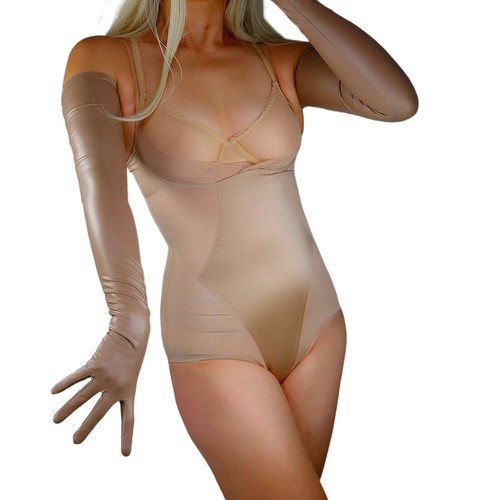Guanti donna nudo - donna, lattice