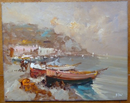 Quadro dipinto olio su - ad,