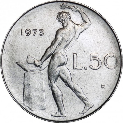 Lire 1973 vulcano - 1973,