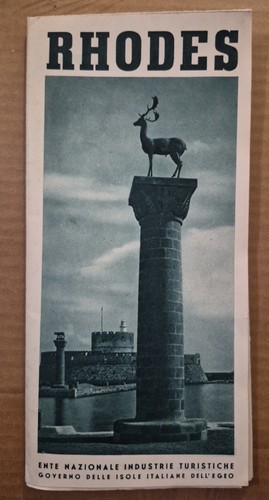 Rodi grecia c1935 brochure - rodi,