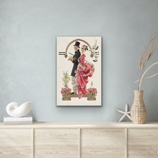 Quadro vintage, artista