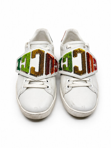 Sneakers basse gucci bianche - gucci,