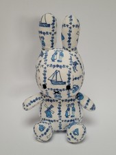 Peluche coniglietto blu Delft