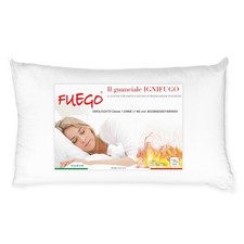 GUANCIALE Cuscino IGNIFUGO ANTIFIAMMA Made in Italy