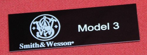 Targa vetrina smith wesson - vetrina, &