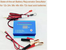 Desolfatore automatico per batterie al piombo,12V 24V 36V 48V 60V 72V/ 600HA