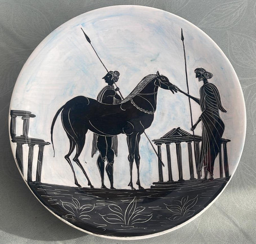 Piatto ceramica sesto - piatto,