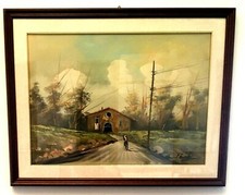 BELLISSIMO GRANDE QUADRO OLIO