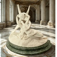 Love and Psyche Marble Powder
