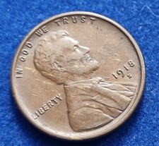 MONETA MONNAIE COIN UNITED STATES OF AMERICA U.S.A. - ONE CENT (LINCOLN) 1918.S