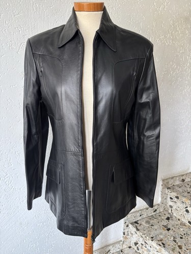 Giacca donna elegante pelle