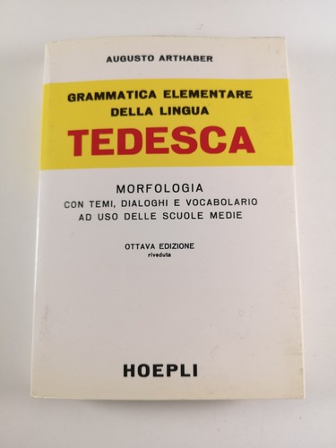 Grammatica elementare della - grammatica,