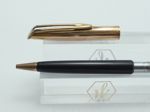 Vintage waterman black - c/f,