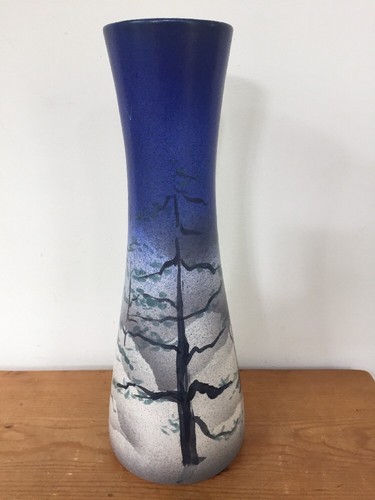 Vaso fiori ceramica art decco