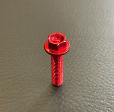 Lightech - 1 Vite Ergal testa esagonale M6 2,5 cm colore rosso