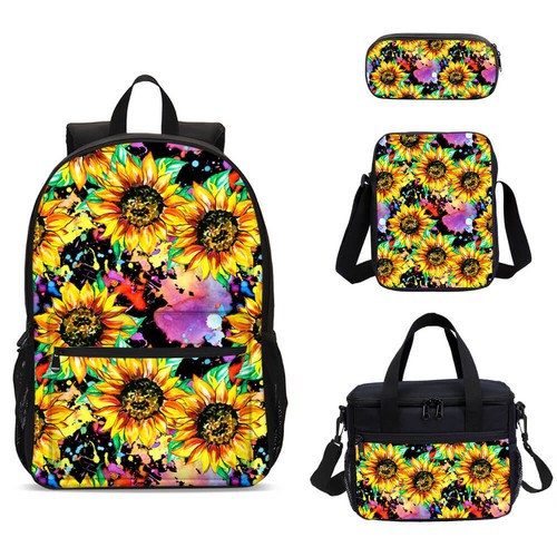 Zaino scuola bambini fiori