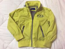 Giubbotto bimbo giallo acido 4-5 anni 110 cm Oviesse con cerniera e cappuccio