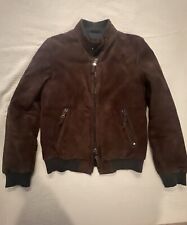 Giubbotto Scamosciato Uomo The Jack Leathers Tg 50