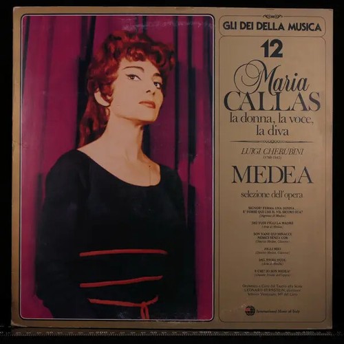 Cherubini maria callas - lp,