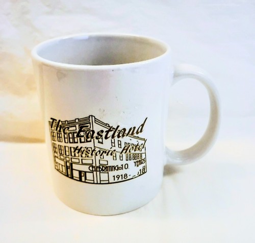 Tazza caffè ceramica bianca