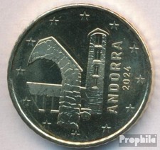 Monete andorra 2024 unc - monete,