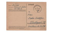 Posta militare dal fronte