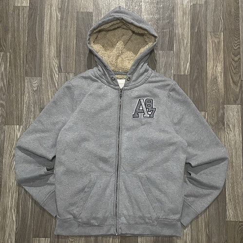 Y2k aeropostale grigio sherpa - y2k,
