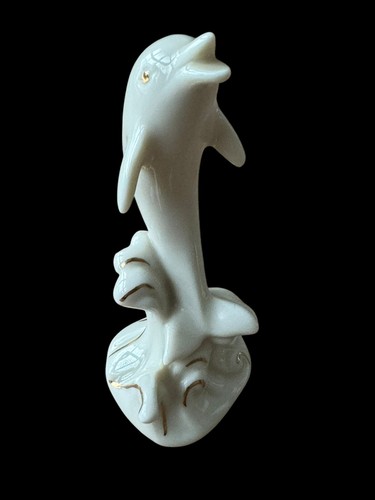 Lenox dolphin statue - dolphin, statue/figurine