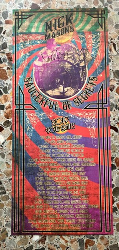 Saucerful secrets 2019 - 2019, tour