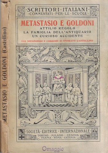 Metastasio goldoni la - goldoni.,