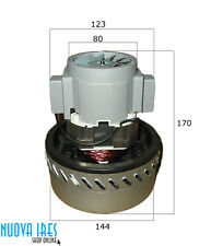 MOTORE ASPIRATORE BISTADIO 1000W ASPIRAPOLVERE INDUSTRIALE ASPIRALIQUIDI ALFATEC