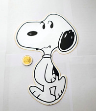 Snoopy Vespa grandi dimensioni originale dell'epoca adesivo sticker