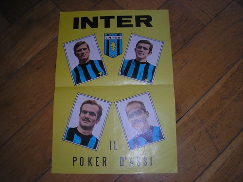 Inter poster poker assi 1970 - inter,