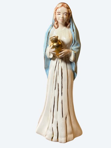 Statuina madonna ceramica - statuina,