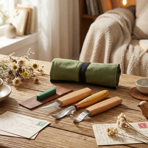 Cucchiaio intaglio kit set - cucchiaio, –