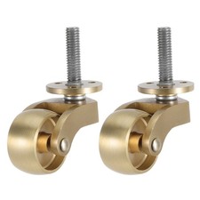 2 Pezzi Ruote in Ottone per